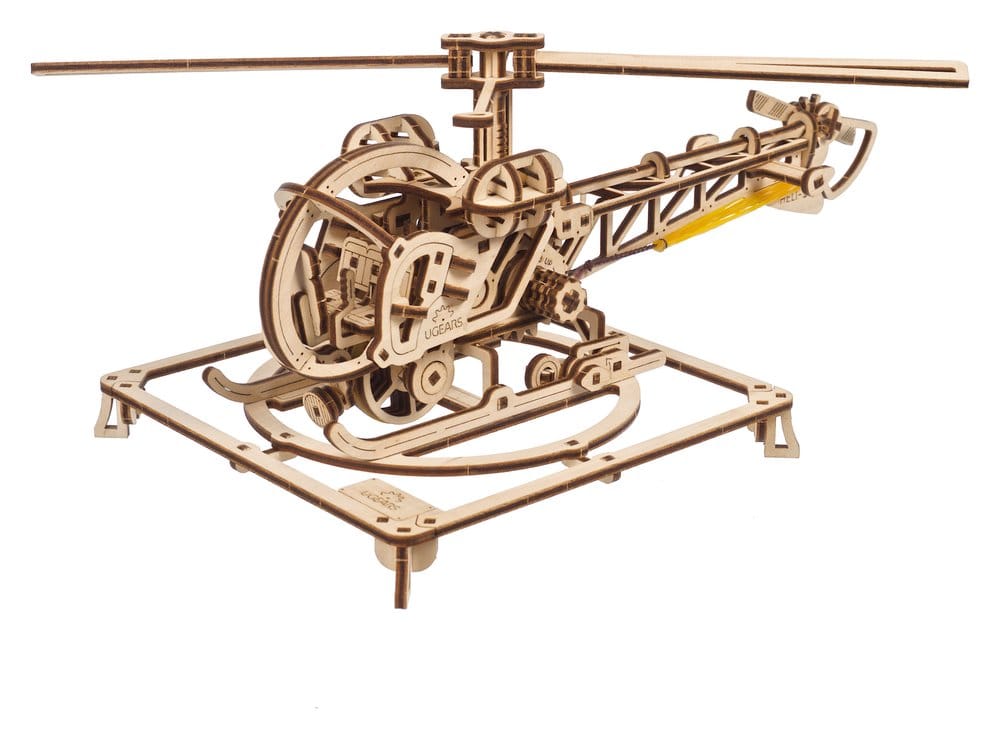 Puzzle Ugears 3D in legno Mini Helicopter DS Modellismo Puzzle Ugears 3D in legno Mini Helicopter