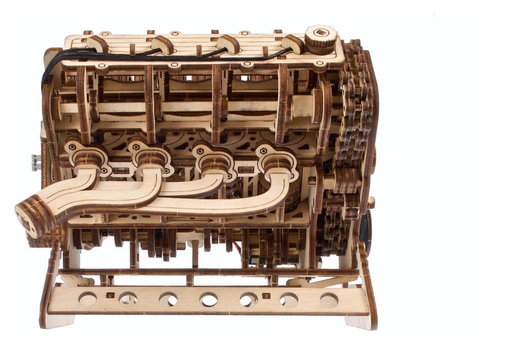 Puzzle Ugears 3D in legno V8 Engine DS Modellismo Puzzle Ugears 3D in legno V8 Engine