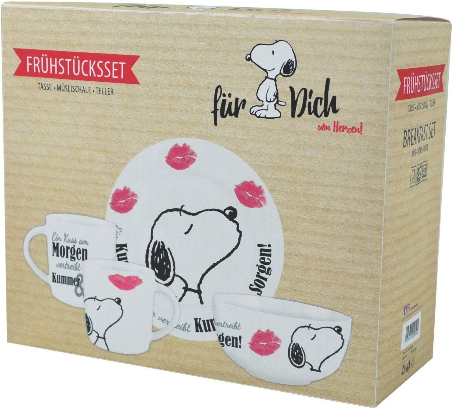 Peanuts Breakfast Set Snoopy DS Modellismo Peanuts Breakfast Snoopy United Labels
