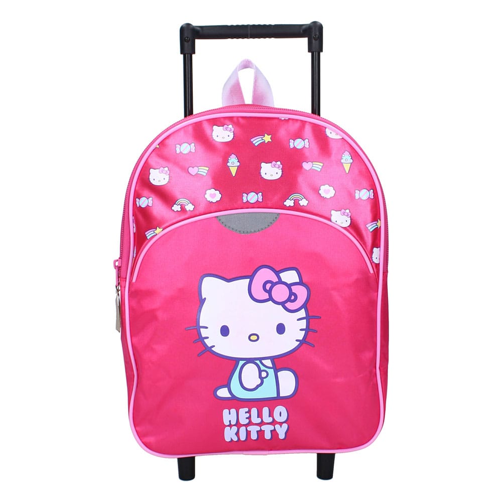 Zaino Hello Kitty Trolley Follow The Rainbow 33 cm DS Modellismo Zaino Hello Kitty Trolley Follow Rainbow