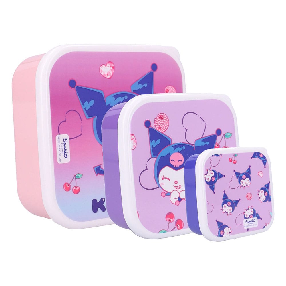 Sanrio Snack Box Set Kuromi Fresh Bites DS Modellismo Sanrio Snack Box Kuromi Fresh Bites Vadobag