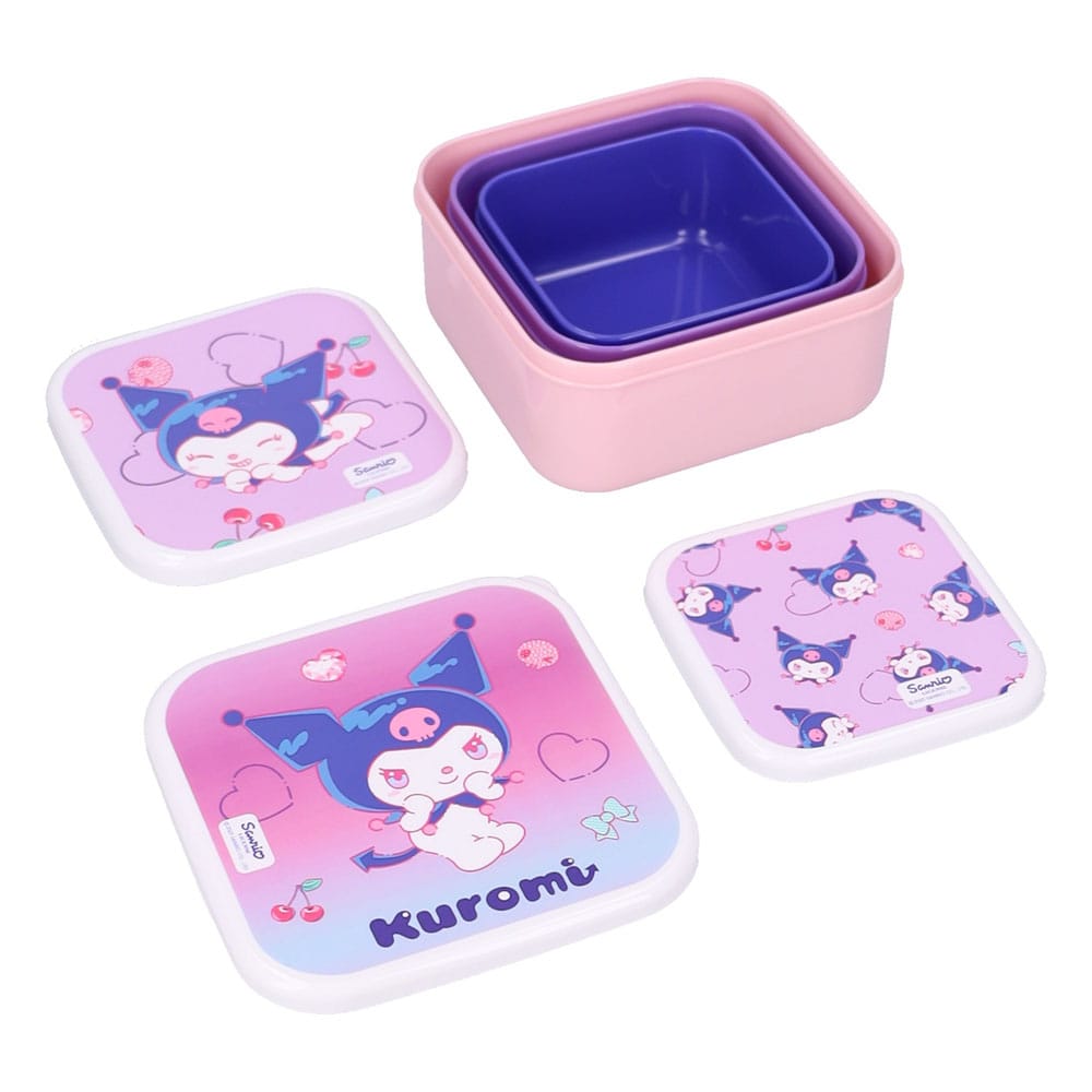 Sanrio Snack Box Set Kuromi Fresh Bites DS Modellismo Sanrio Snack Box Kuromi Fresh Bites Vadobag
