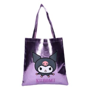 Borsa in tela Sanrio Kuromi Metallic Moves
