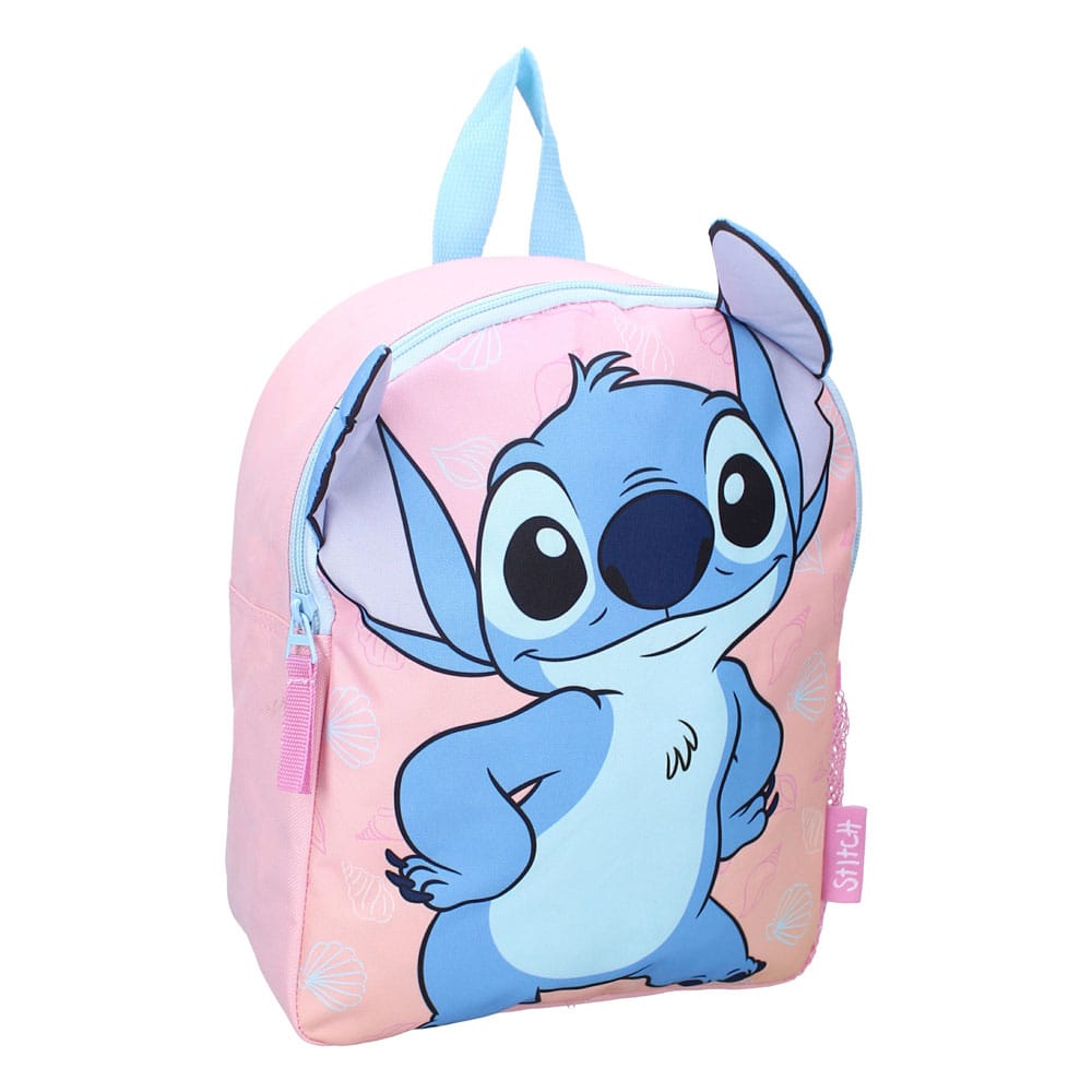 Zaino Lilo & Stitch Fluffy Friends Pink 32 cm DS Modellismo Zaino Lilo & Stitch Fluffy Friends Pink