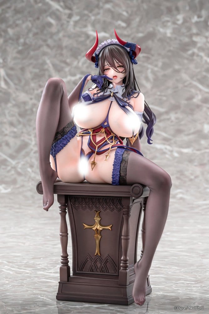 Original Character PVC Figure 1/6 Seishori Sister "Petronille" Succubus Outfit Ver. illustration by Ogre Regular Edition 25 cm DS Modellismo Original Character PVC Figure scala 1/6