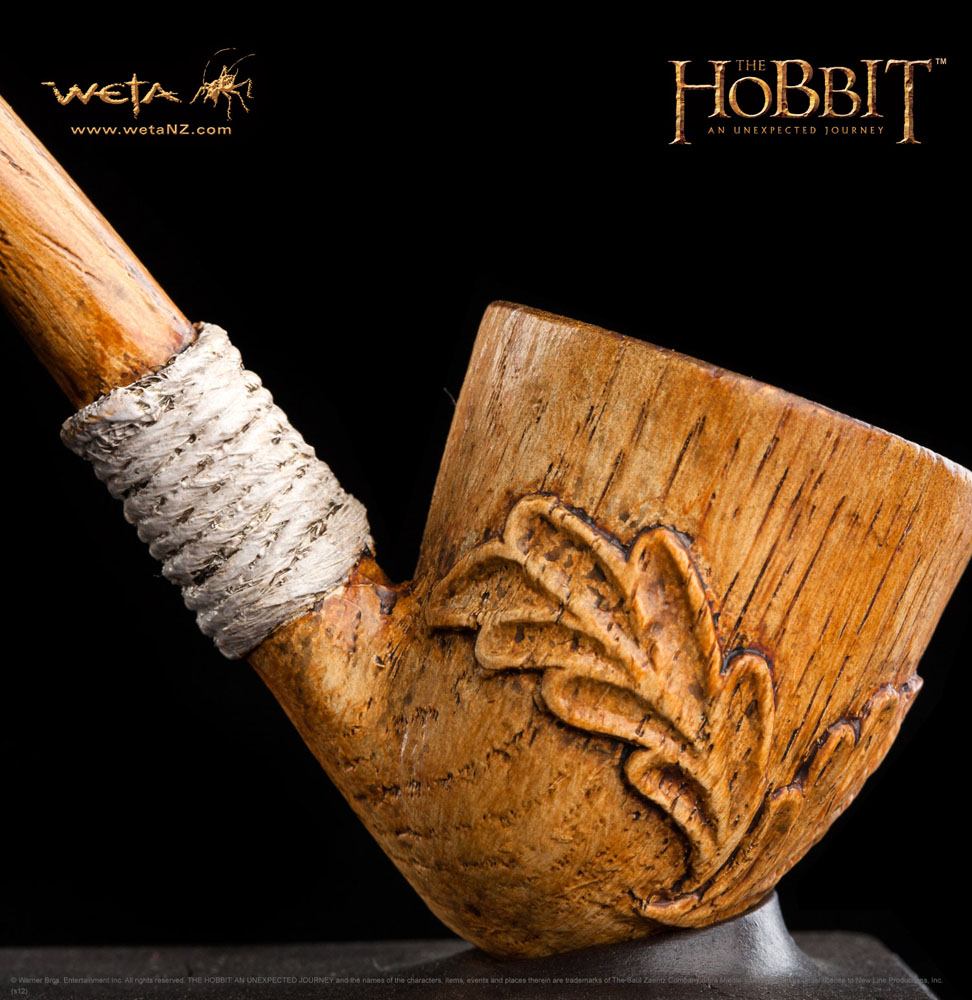Replica The Hobbit An Unexpected Journey 1/1 The Pipe of Bilbo Baggins 35 cm DS Modellismo Replica Hobbit An Unexpected scala 1/1