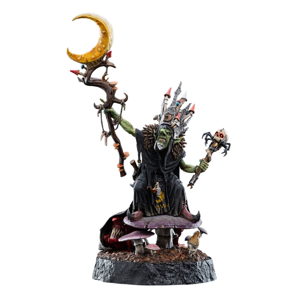 Statua Warhammer: Age of Sigmar 1/6 Skragrott the Loonking edizione limitata 41 cm DS Modellismo Statua Warhammer: Age Sigmar scala 1/6