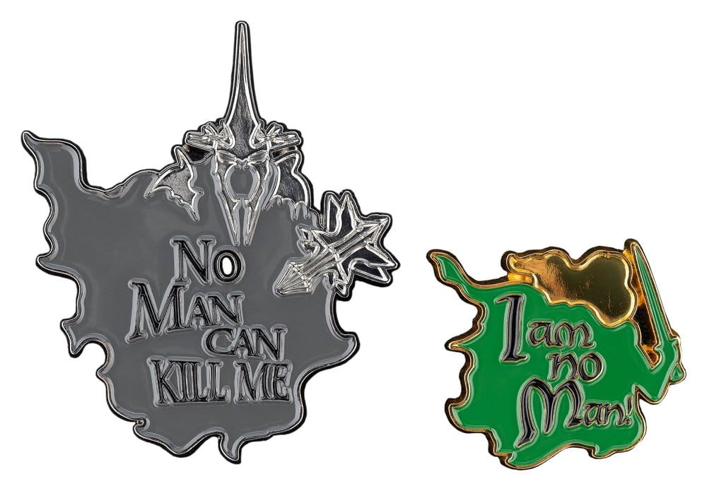 Spilla Il Signore degli Anelli Collectors 2-Pack No Man can Kill Me & I Am No Man! 7 cm DS Modellismo Spilla Il Signore degli Anelli Collectors No