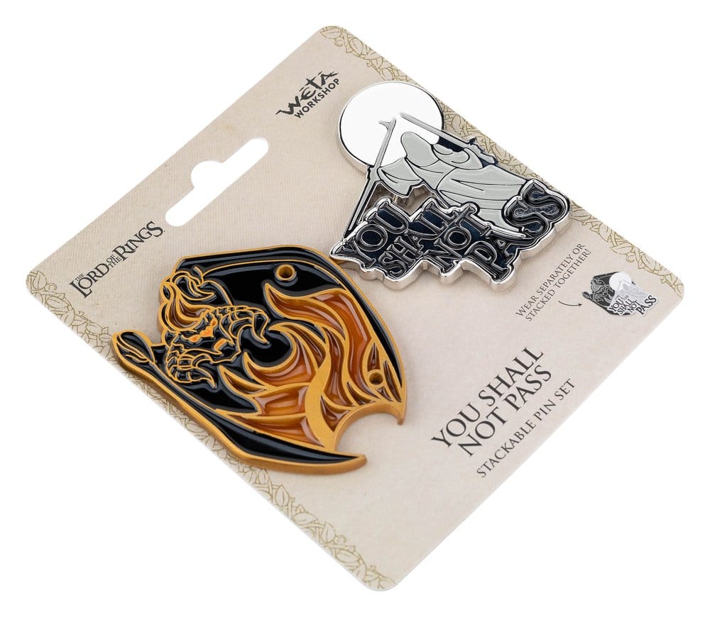 Spilla Il Signore degli Anelli Collectors 2-Pack You Shall Not Pass 8 cm DS Modellismo Spilla Il Signore degli Anelli Collectors