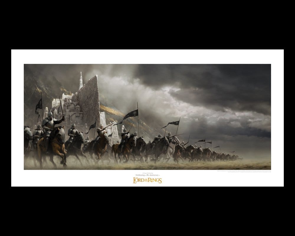 Stampa artistica Il Signore degli Anelli Faramir's Charge 59 x 30 cm DS Modellismo Stampa artistica Il Signore degli Anelli