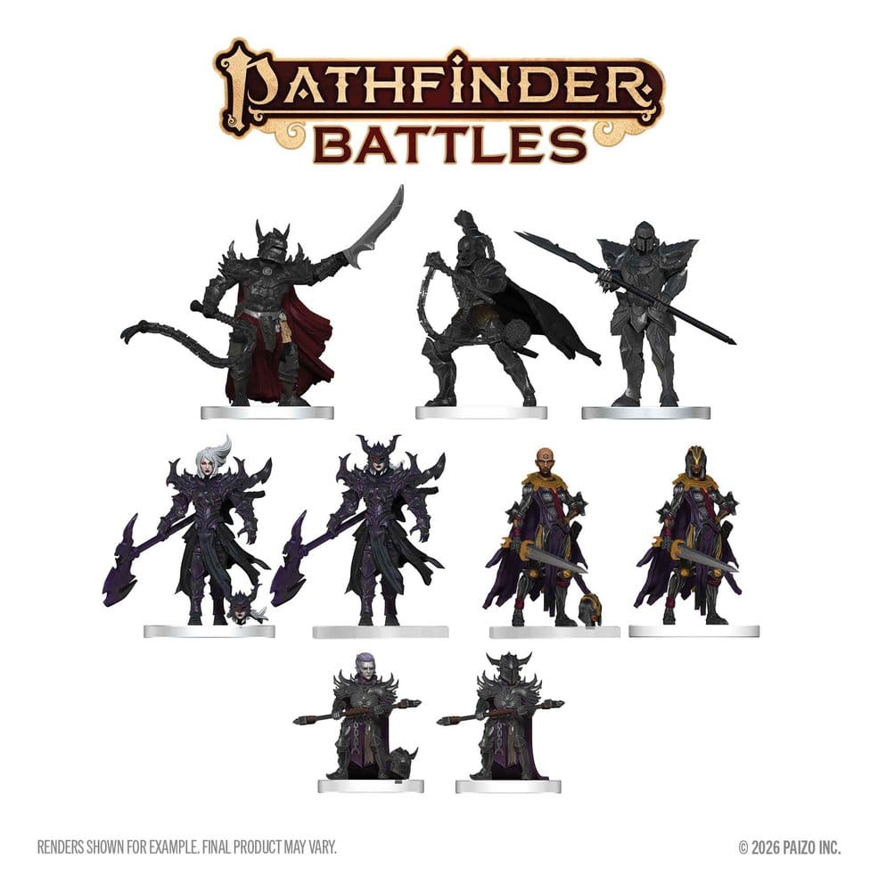 Pathfinder Battles Boxed prepainted Miniatures Hellknight Vanguard 20 cm DS Modellismo Pathfinder Battles Boxed prepainted