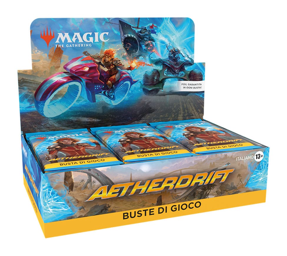 Magic the Gathering Aetherdrift Play Booster Display (30) italian DS Modellismo Magic Gathering Aetherdrift Play Booster