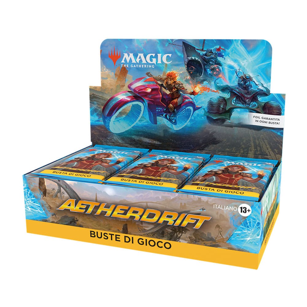 Magic the Gathering Aetherdrift Play Booster Display (30) italian DS Modellismo Magic Gathering Aetherdrift Play Booster