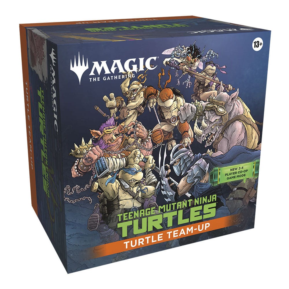 Magic the Gathering Teenage Mutant Ninja Turtles Turtle Team-Up Case (4) english DS Modellismo Magic Gathering Teenage Mutant Ninja Turtles