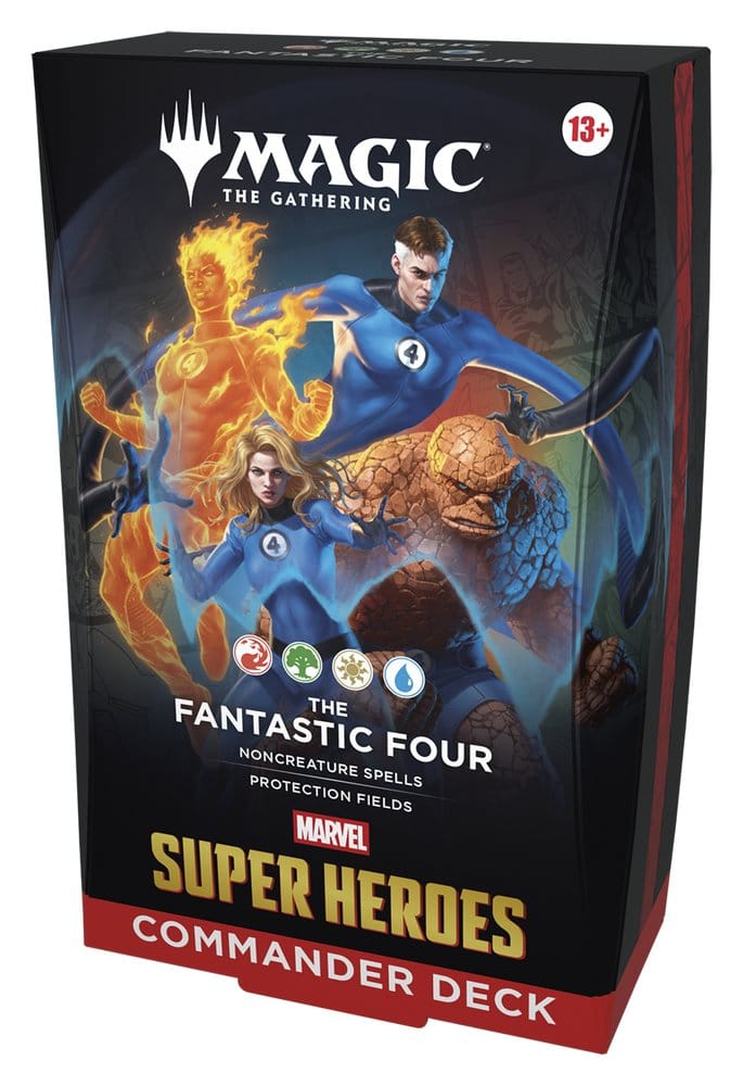 Magic the Gathering Marvel Super Heroes Commander Decks Case (4) english DS Modellismo Magic Gathering Marvel Super Heroes