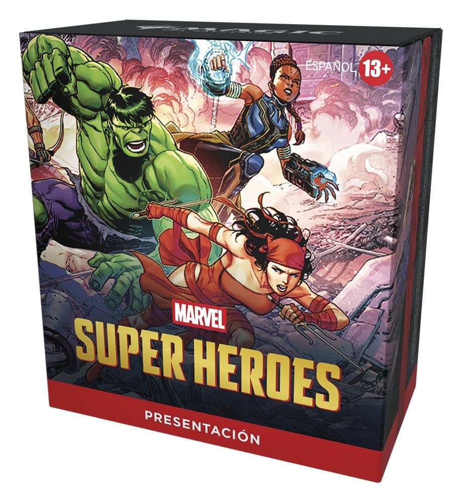 Magic the Gathering Marvel Super Heroes Prerelease Packs Case (15) spanish DS Modellismo Magic Gathering Marvel Super Heroes