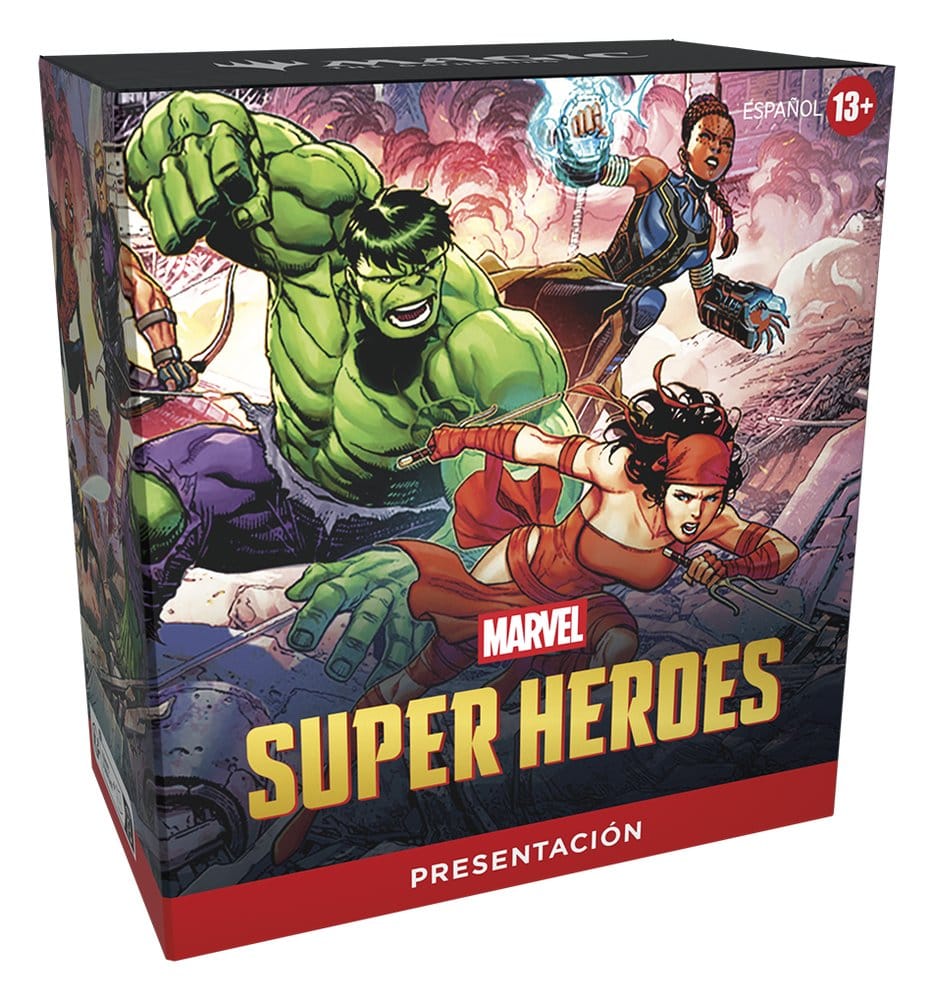 Magic the Gathering Marvel Super Heroes Prerelease Packs Case (15) spanish DS Modellismo Magic Gathering Marvel Super Heroes