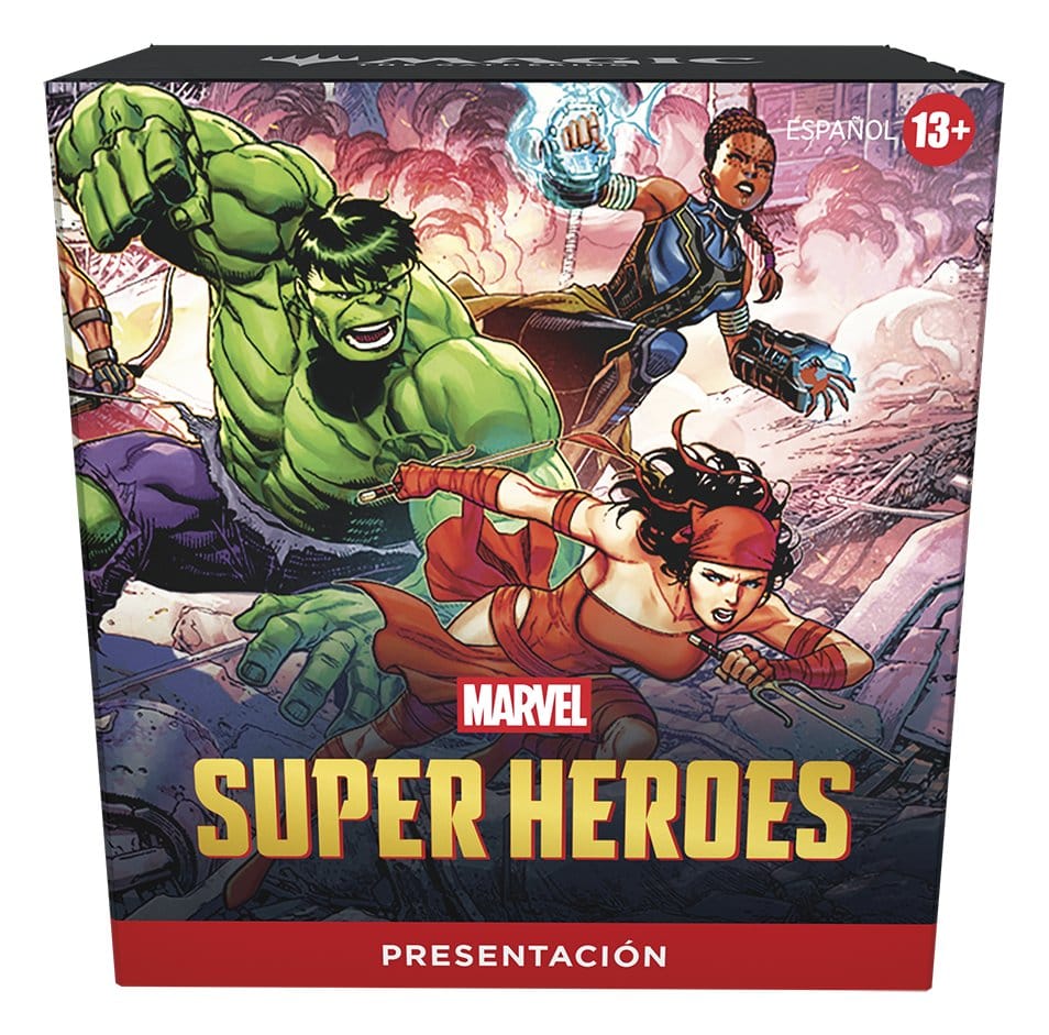 Magic the Gathering Marvel Super Heroes Prerelease Packs Case (15) spanish DS Modellismo Magic Gathering Marvel Super Heroes