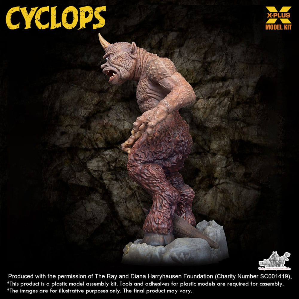 Cyclops figure Plastic Model Kit 1/72 Renewal Package 23 cm DS Modellismo Cyclops figure Plastic Model Kit scala 1/72