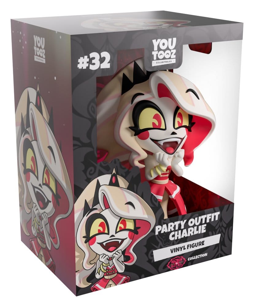 Hazbin Hotel Vinyl Figure Party Outfit Charlie 13 cm DS Modellismo Hazbin Hotel Party Outfit Charlie Youtooz
