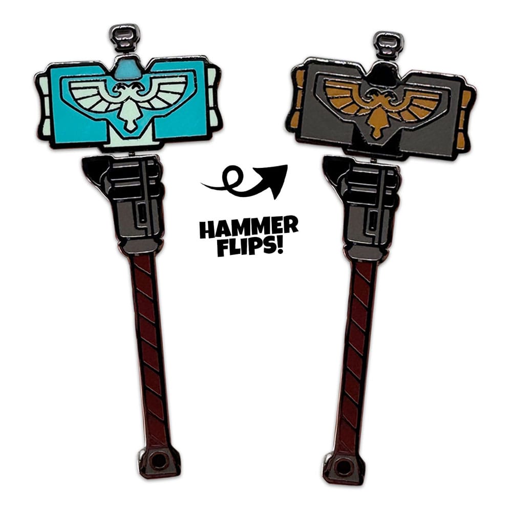 Spilla Space Marine 2 Thunder Hammer 5 cm DS Modellismo Spilla Space Marine 2 Thunder Hammer Youtooz