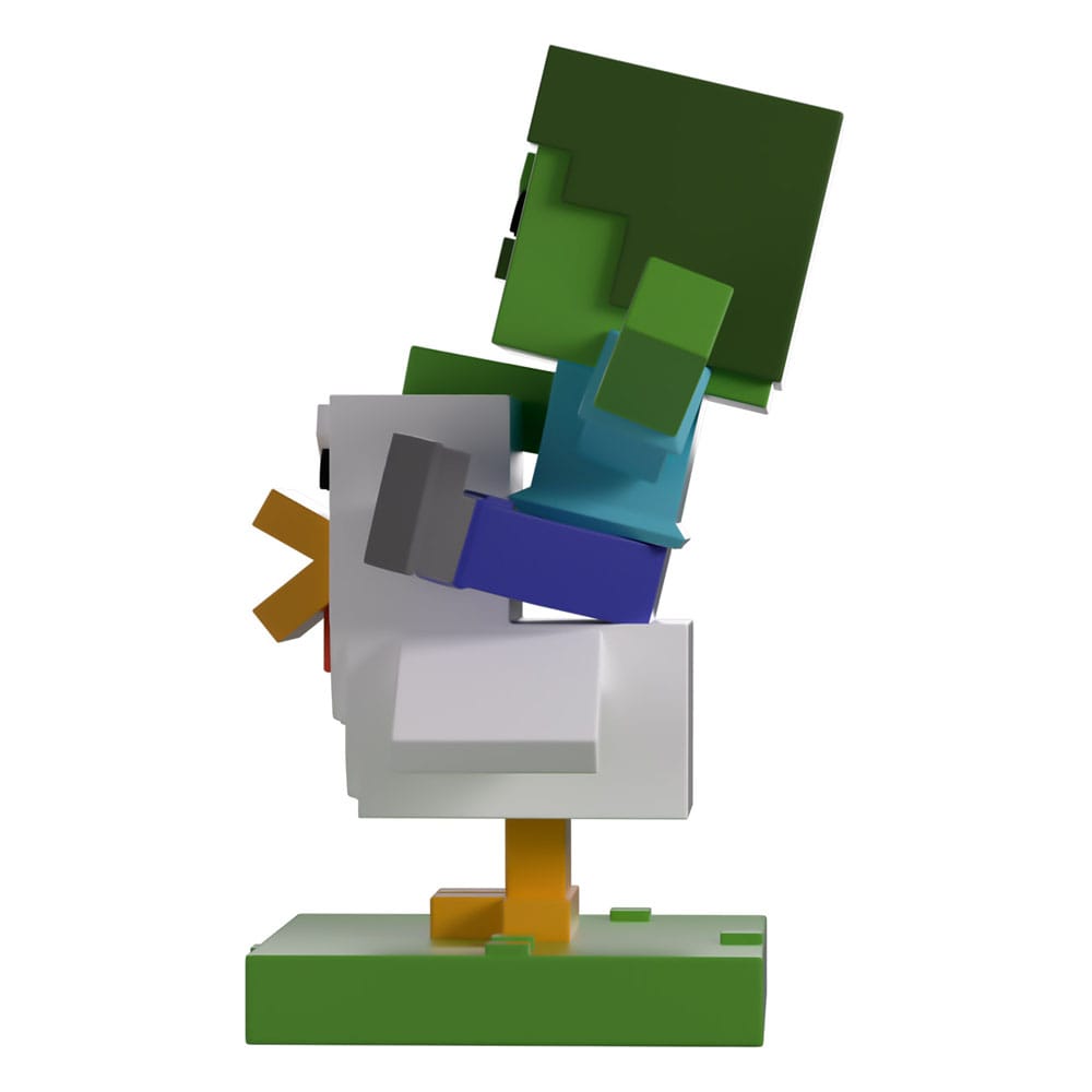 Minecraft Vinyl Figure Chicken Jockey 12 cm DS Modellismo Minecraft Chicken Jockey Youtooz