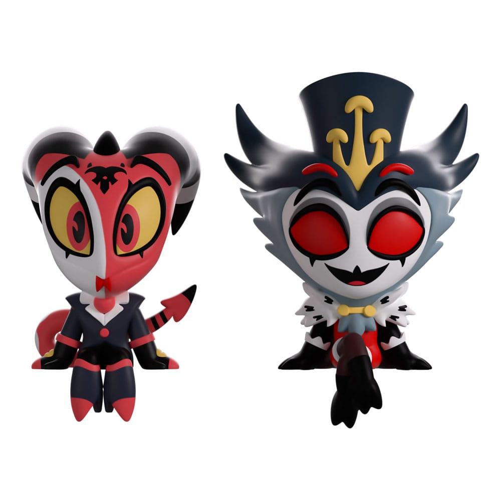 Helluva Boss Vinyl Figures Blitzo & Stolas Monitor Buddiez DS Modellismo Helluva Boss Blitzo & Stolas Monitor Buddiez