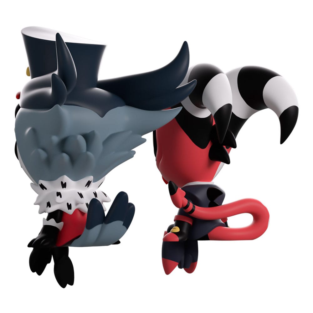 Helluva Boss Vinyl Figures Blitzo & Stolas Monitor Buddiez DS Modellismo Helluva Boss Blitzo & Stolas Monitor Buddiez