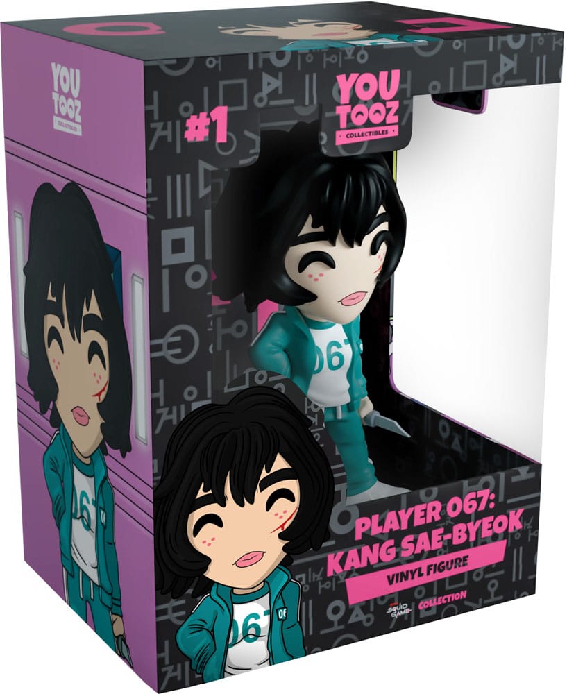 Squid Game Vinyl Figure Kang Sae Byeok 11 cm DS Modellismo Squid Game Kang Sae Byeok Youtooz