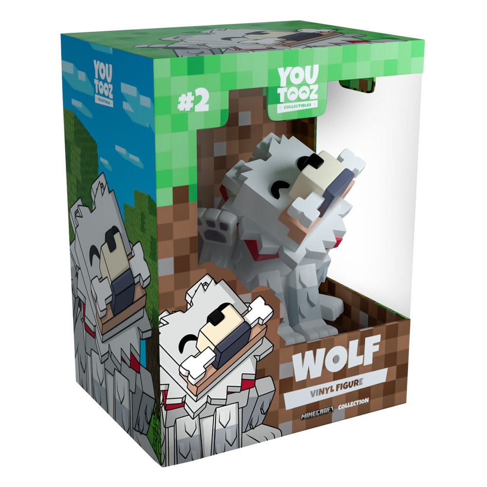 Minecraft Vinyl Figure Haunted Wolf 10 cm DS Modellismo Minecraft Haunted Wolf Youtooz