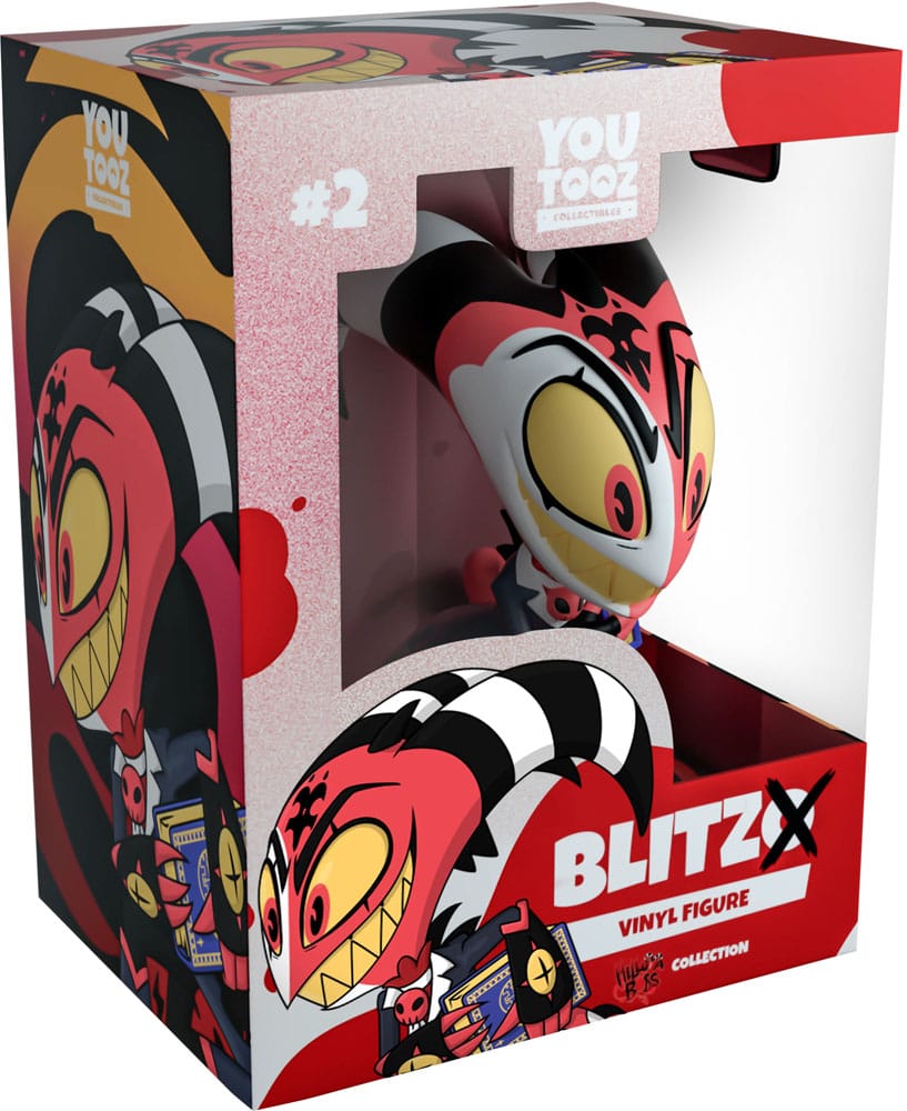 Helluva Boss Vinyl Figure Blitzo 11 cm DS Modellismo Helluva Boss Blitzo Youtooz