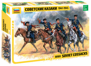 Wwii Soviet Cossacks scala 1/35 ZVEZDA