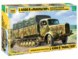 German Heavy Halftrack L4500 R scala 1/35