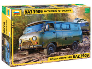 Russian Military Van Uaz scala 1/35 ZVEZDA