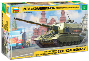 2S35 "Koalitsiya-SV" Russian 152 scala 1/35