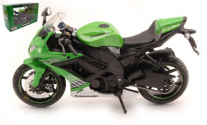 Kawasaki Ninja ZX-10R Green scala 1:12