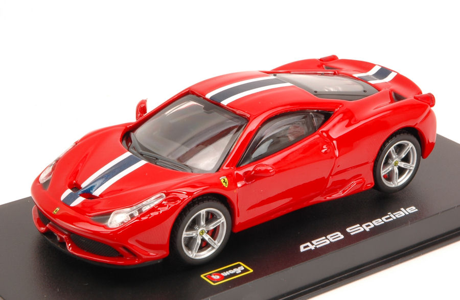 Ferrari 458 Speciale 2014 Red Signature 1:43 DS Modellismo Ferrari 458 Speciale 2014 Red scala 1:43