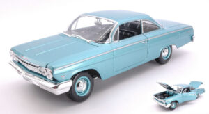 Chevrolet Bel Air 1962 Blue scala 1:18
