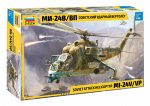 MIL-Mi 24 V/Vp Kit scala 1:48 Zvezda