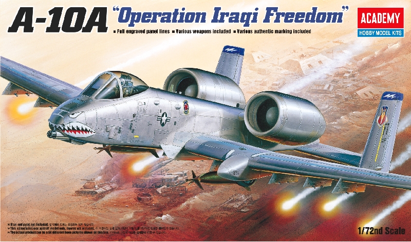 A-10A Operation Iraqi Freedom Kit 1:72 DS Modellismo A-10A Operation Iraqi Freedom Kit scala 1:72