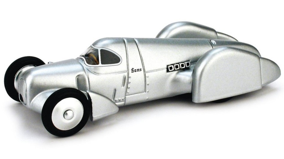 Auto Union Rekordwagen 1937 (320,267 Km/h) H.Stuck Autost. Fi-Roma 1:43 DS Modellismo Auto Union Rekordwagen 1937 scala 1:43