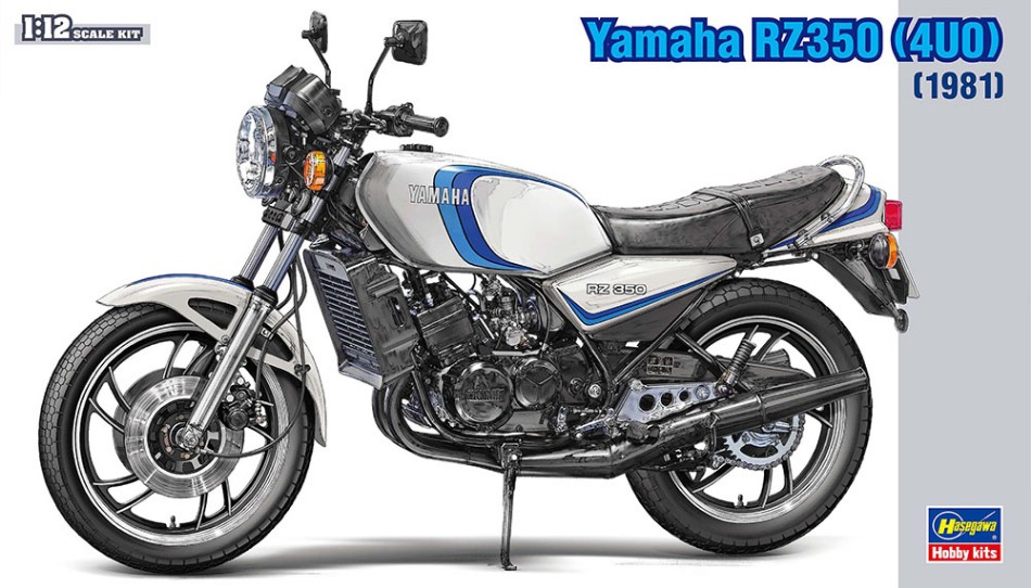 Yamaha RZ350 1981 Kit 1:12 DS Modellismo Yamaha RZ350 1981 Kit scala 1:12 Hasegawa