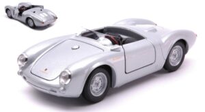 Modellini in Scala | Diecast,Kit e Funko Pop | DS Modellismo DS Modellismo Porsche 550 Spyder Silver scala 1:18 Welly
