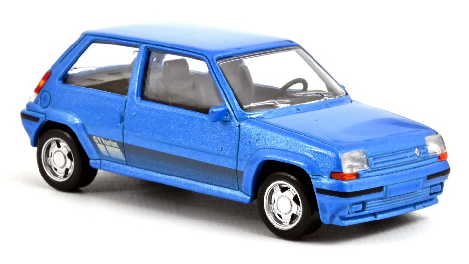 Renault Supercinq GT Turbo PH II 1988 Blue Metallic Jet-car 1:43 DS Modellismo Renault Supercinq GT Turbo Ph II scala 1:43