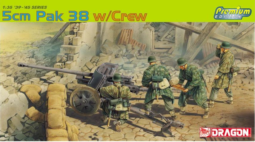 SCM Pak 38 W/Crew Kit 1:35 DS Modellismo Scm Pak 38 W/Crew Kit scala 1:35 Dragon