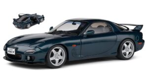 Mazda RX-7 Fd RS Coupe 1994 Blue scala 1:18