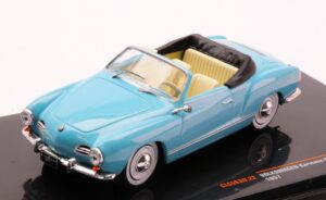 VW Karmann Ghia 1955 Light Blue scala 1:43