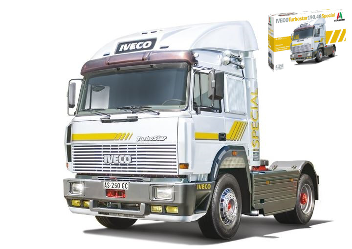 Iveco Turbostar 190.48 Special Kit 1:24 DS Modellismo Iveco Turbostar 190.48 Kit scala 1:24