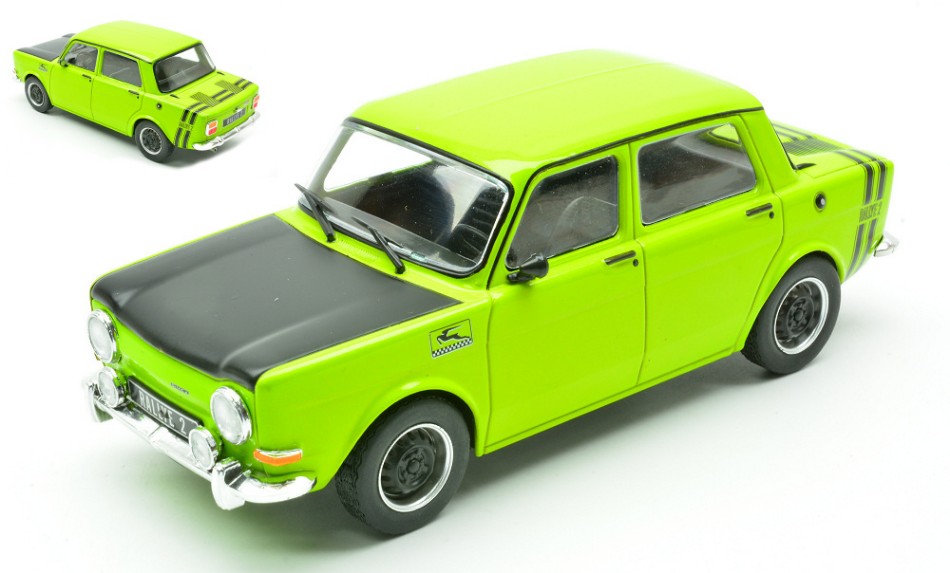 Simca 1000 Rally 2 1970 Light Green 1:24 DS Modellismo Simca 1000 Rally 2 1970 Light scala 1:24