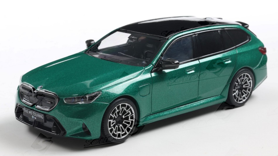 BMW M5 Touring 2024 Isle of Man Green 1:43 DS Modellismo BMW M5 Touring 2024 Isle Man scala 1:43